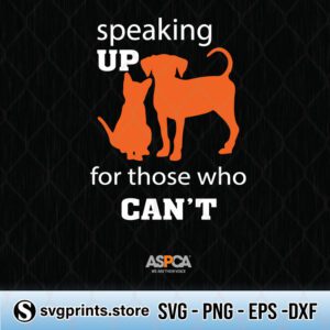 ASPCA Speaking Up for Those Who Can't svg