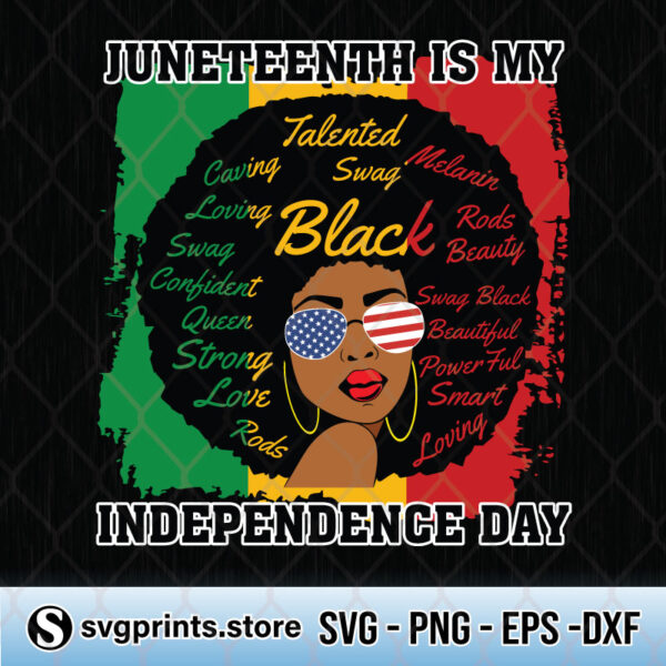 Juneteenth is My Independence Day png