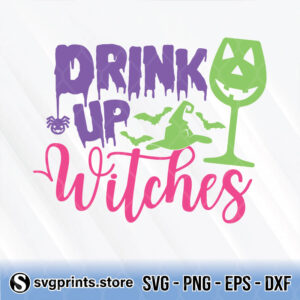 drink up witches svg png dxf eps